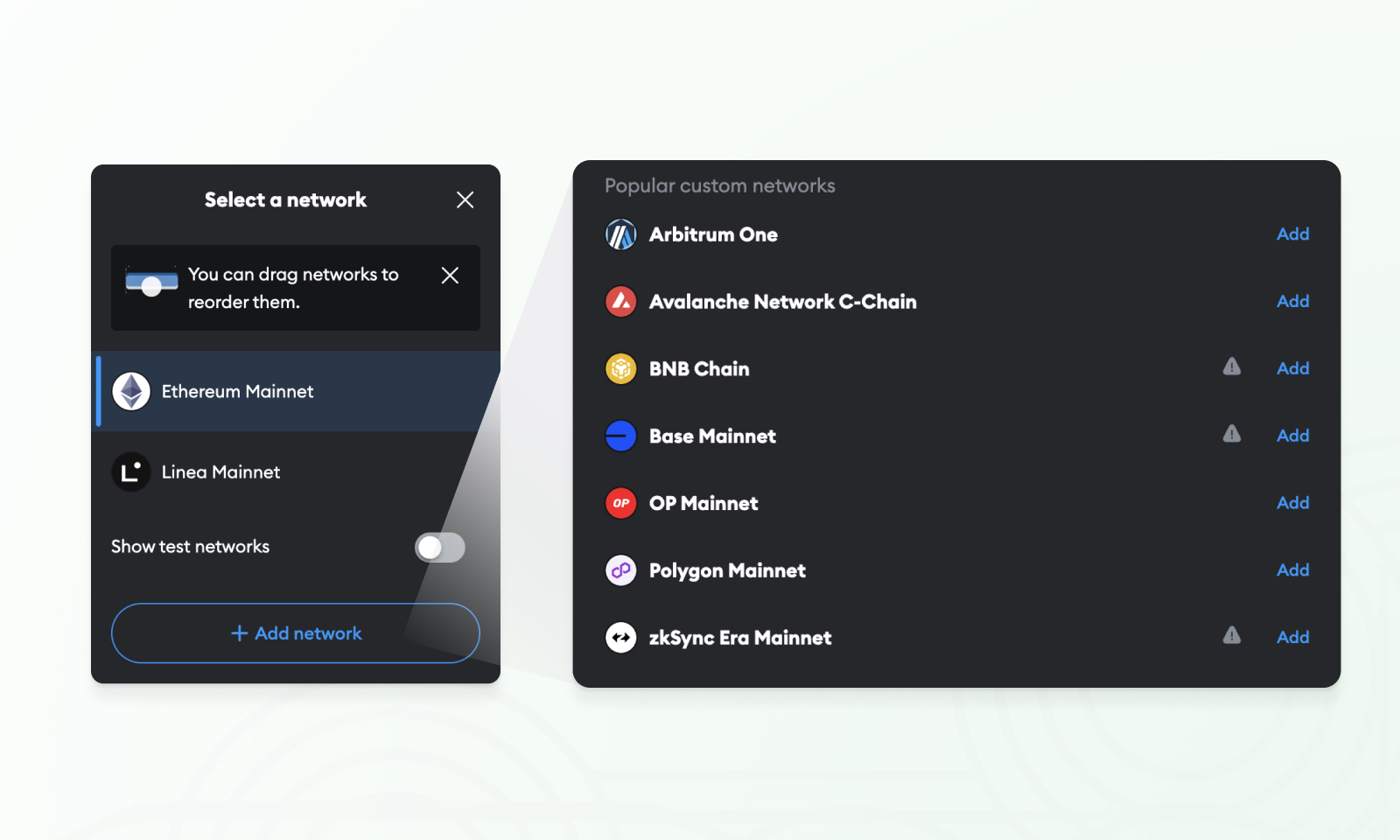 MetaMask Snaps identity module