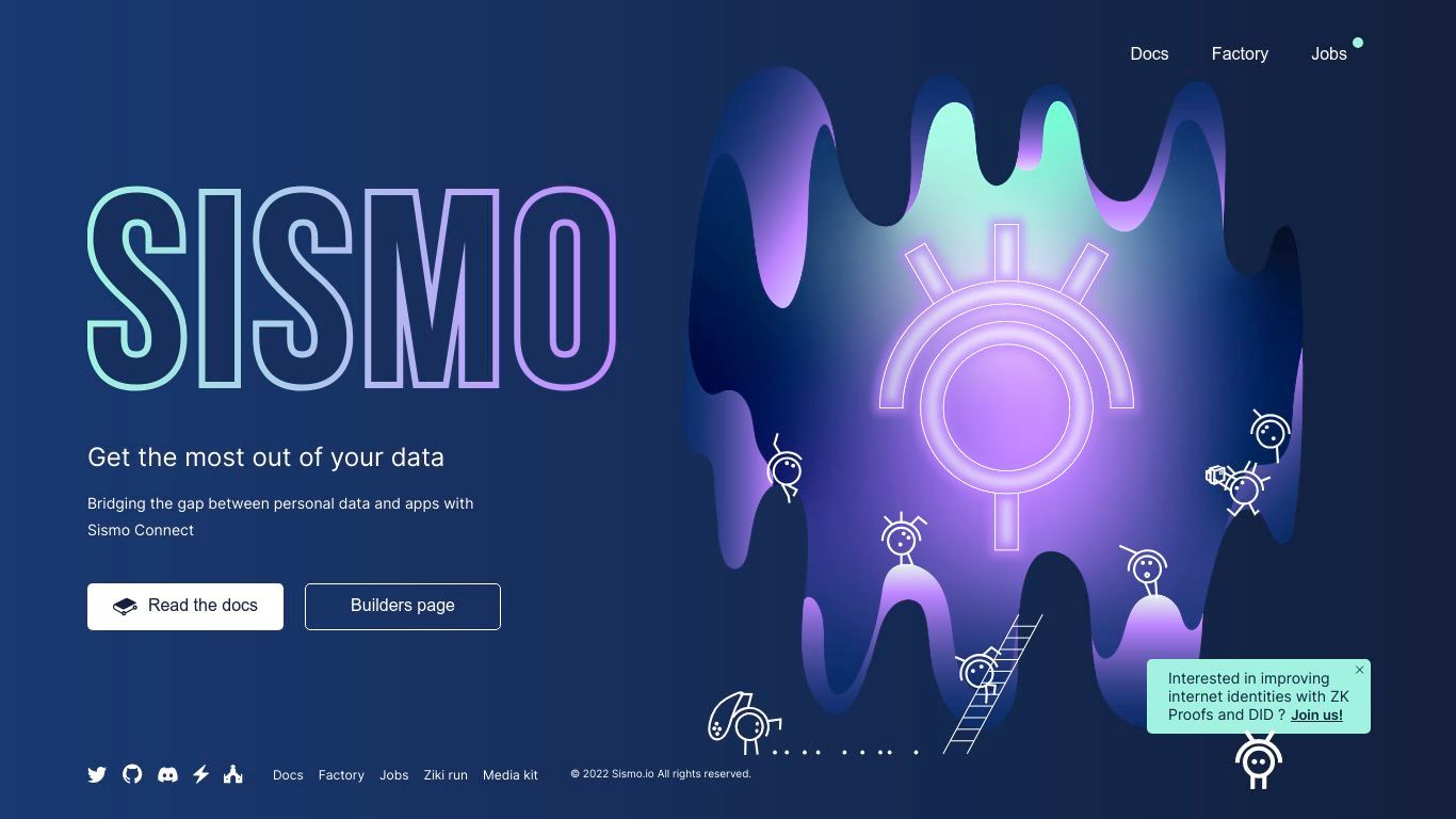 Sismo ZKP decentralized identity platform