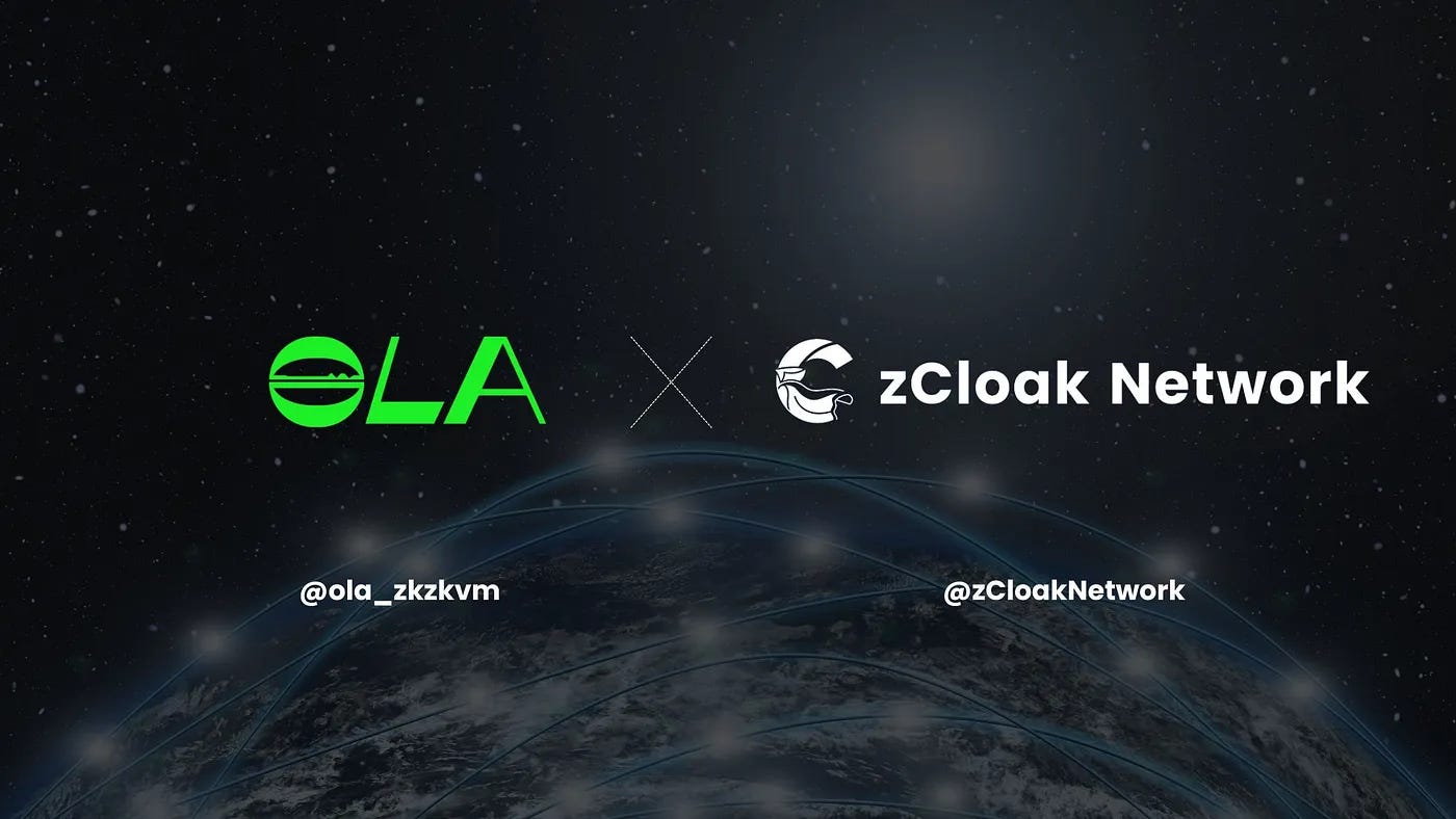 zkID zCloak Network wallet interface