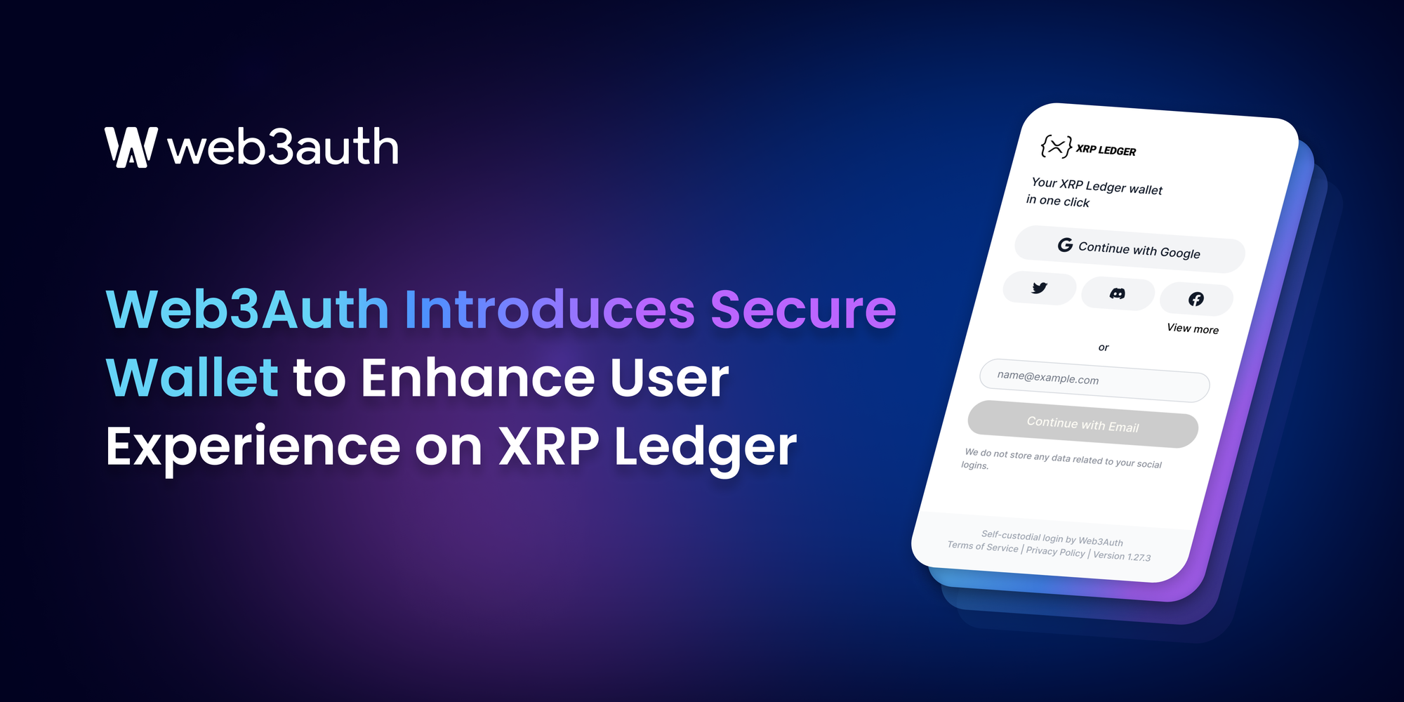 Web3Auth Trust Wallet social login onboarding