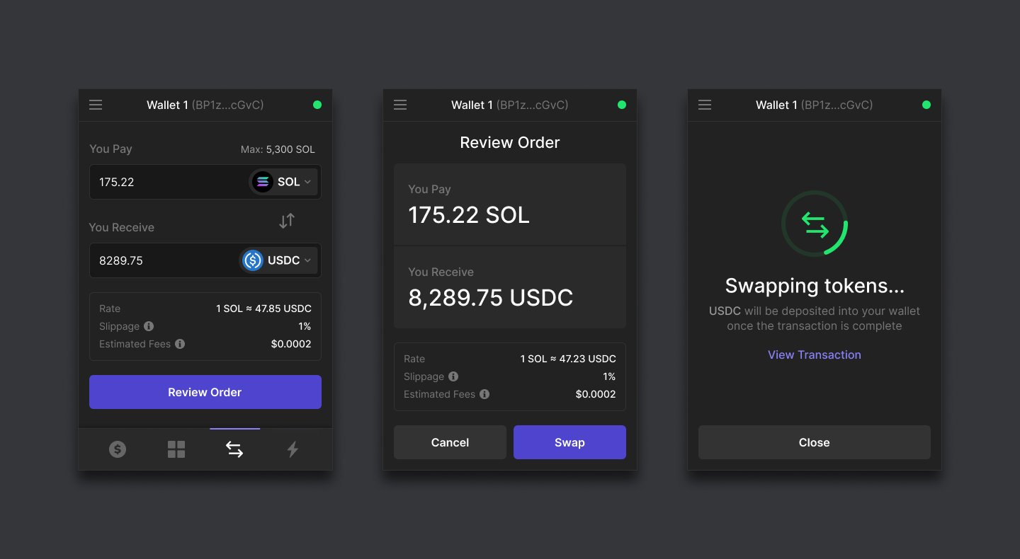 USDC stablecoin wallet onboarding process