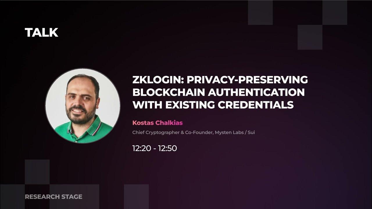 zkLogin zero-knowledge proof authentication