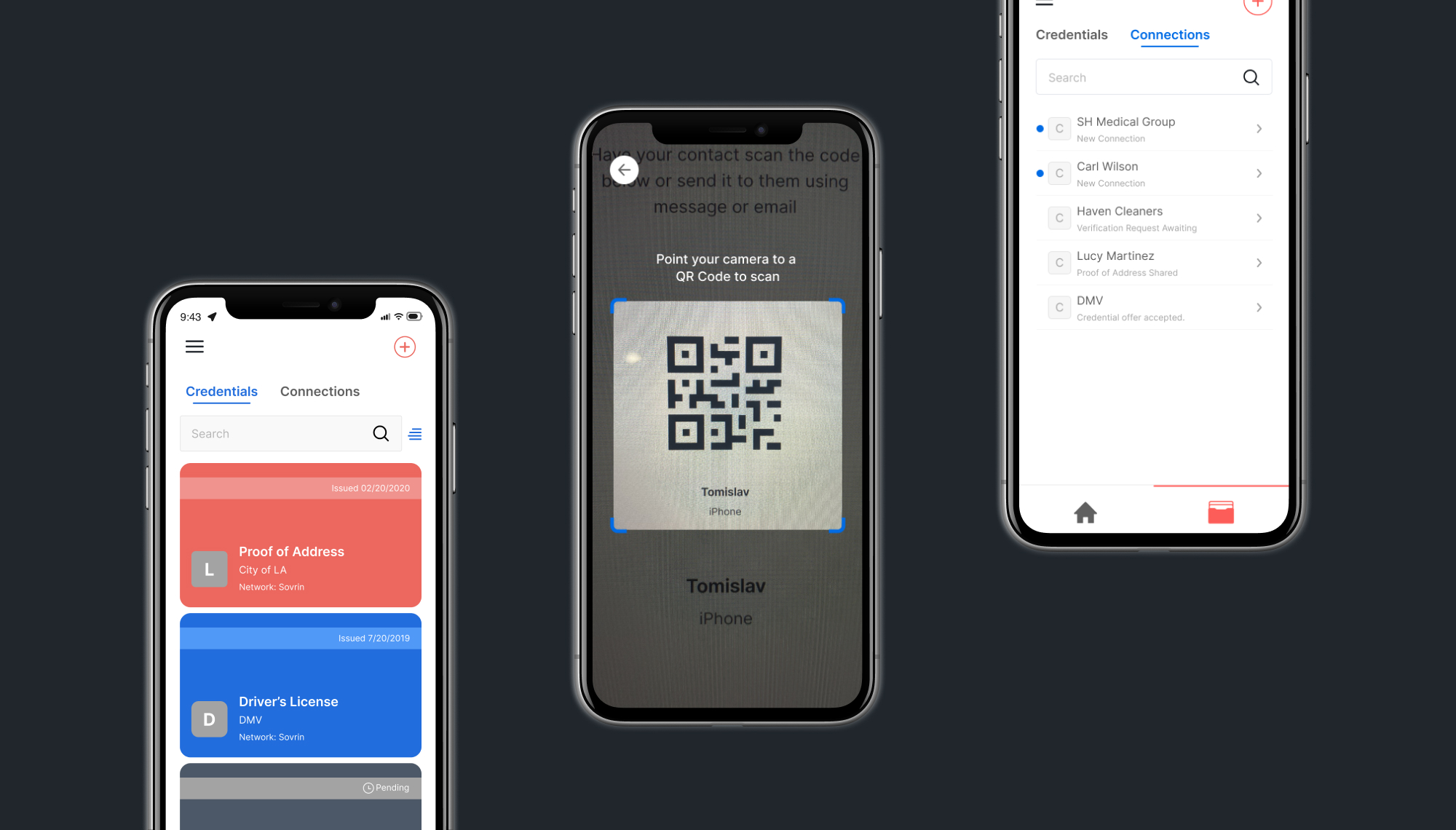 ssi wallet decentralized authentication login