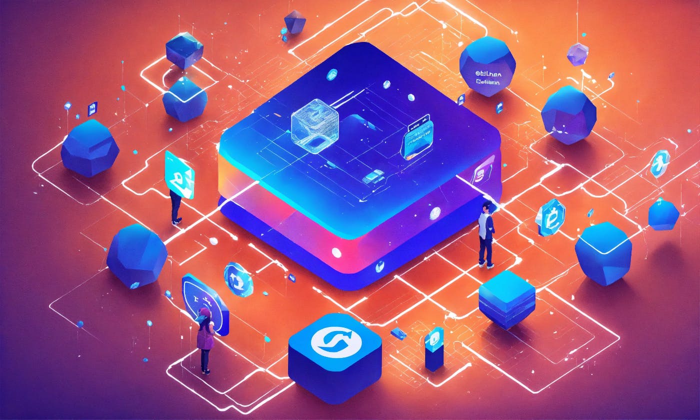 Illustration of shielded ballot box secured by zk-proofs for private DAO voting in decentralized governance