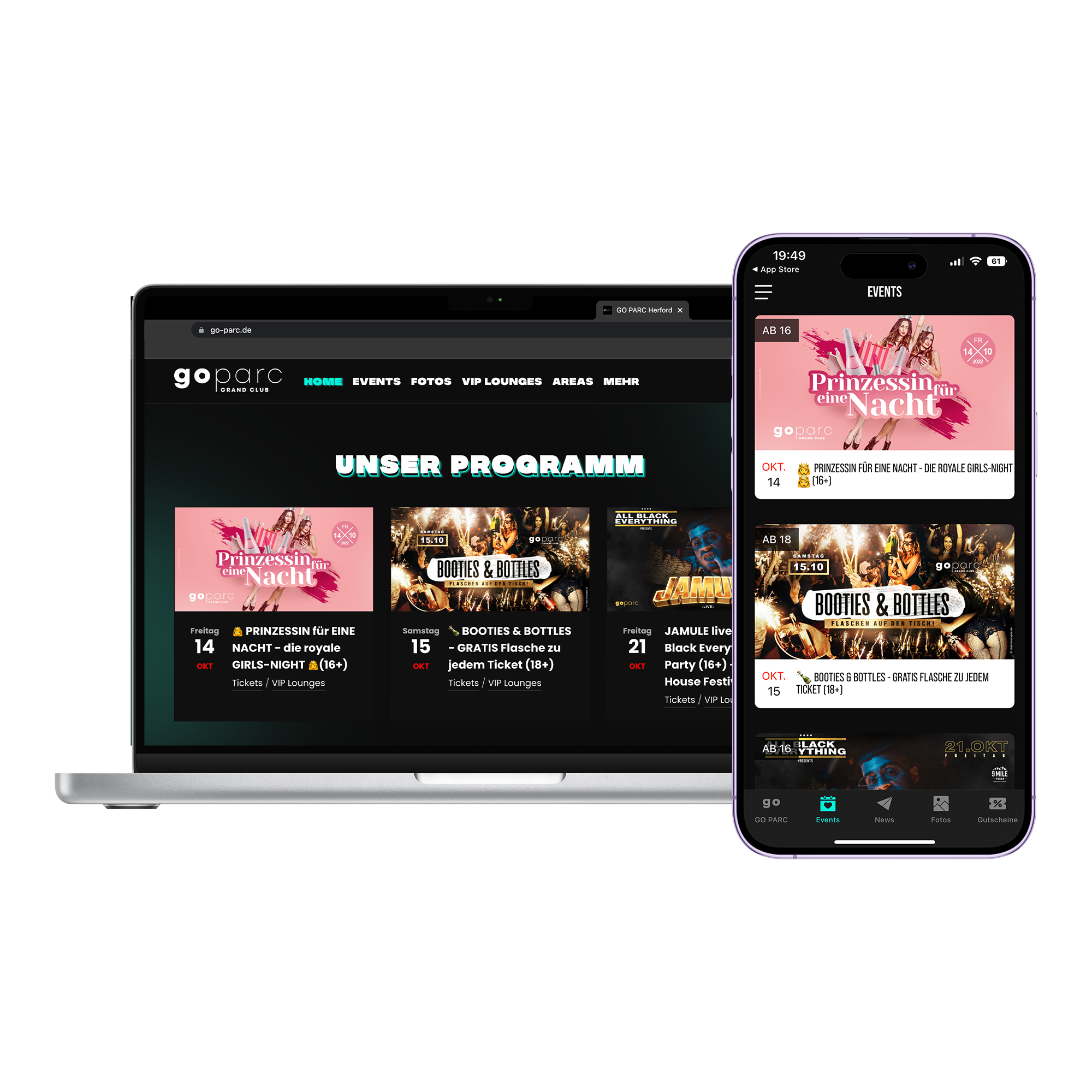 Disco Wallet app
